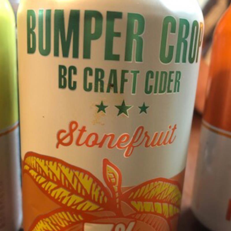 picture of Bumper Crop BC Craft Cider Stonefruit submitted by Ngaluschik