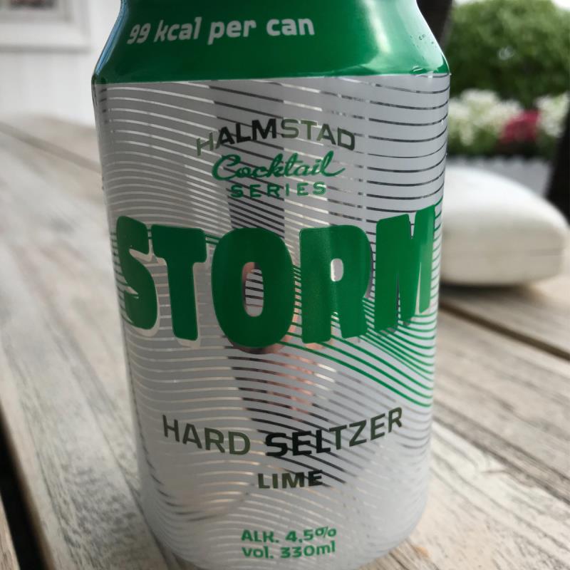 picture of Halmstad STORM hard seltzer lime submitted by ABG