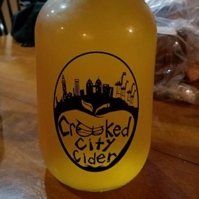 picture of Crooked City Cider Straight up! Oakland dry cider submitted by dskrabal