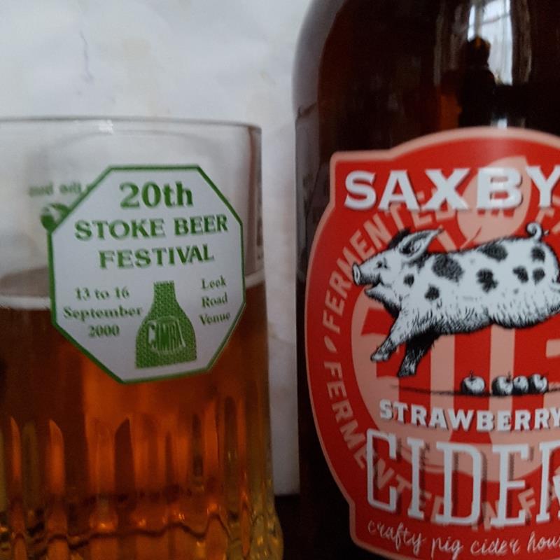 picture of Saxby's Strawberry cider submitted by berty30