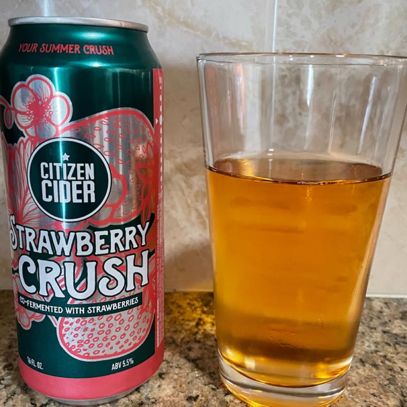 picture of Citizen Cider Strawberry Crush submitted by noses