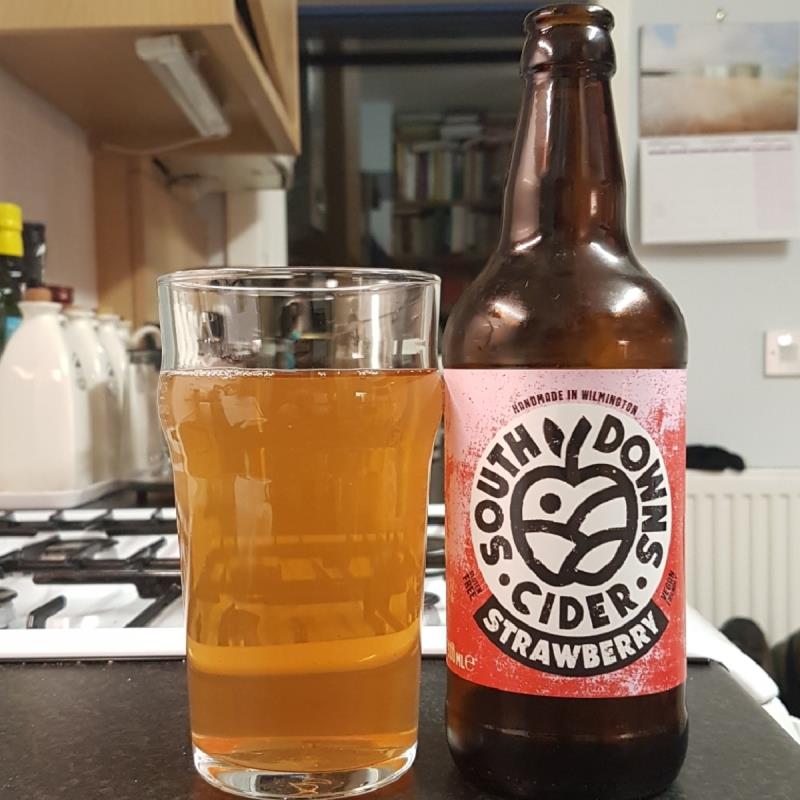 picture of South Downs Cider Strawberry submitted by BushWalker