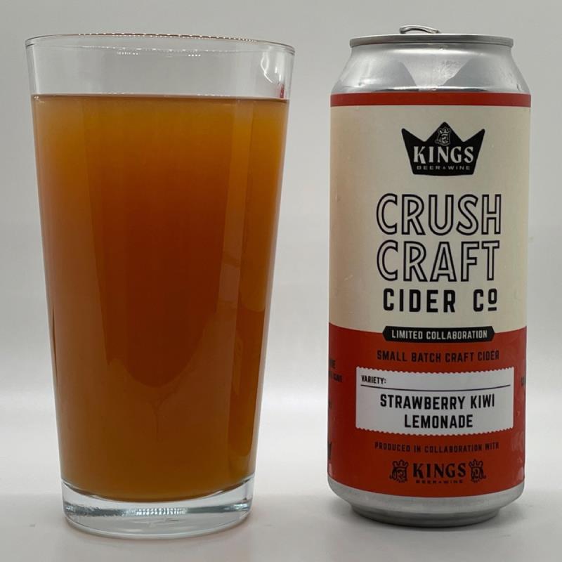 picture of Crush Craft Cider Co. Strawberry Kiwi Lemonade submitted by PricklyCider