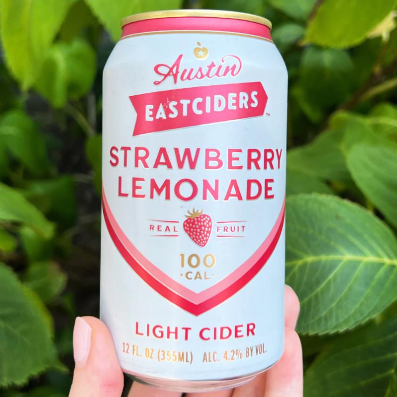 picture of Austin Eastciders Strawberry Lemonade - Light Cider submitted by Cideristas