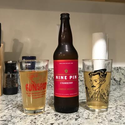 picture of Nine Pin Ciderworks Strawberry Limited Reserve (Summer 2017) submitted by noses