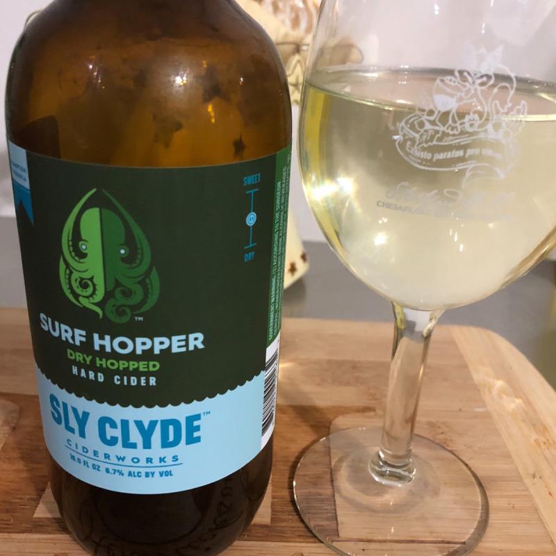 picture of Sly Clyde Ciderworks Surf Hopper Dry Hopped submitted by BrandonHendrickson