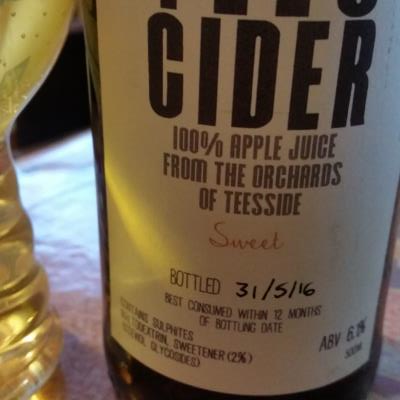 picture of Tees Cider Sweet submitted by danlo