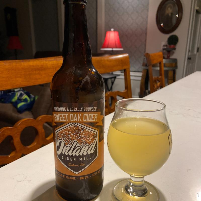 picture of Inland Cider Mill Sweet Oak Cider submitted by Tinaczaban