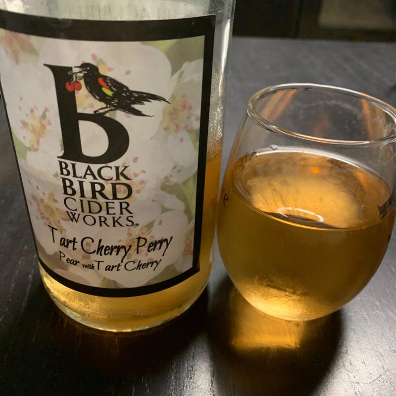 picture of BlackBird Cider Works Tart Cherry Perry submitted by KariB