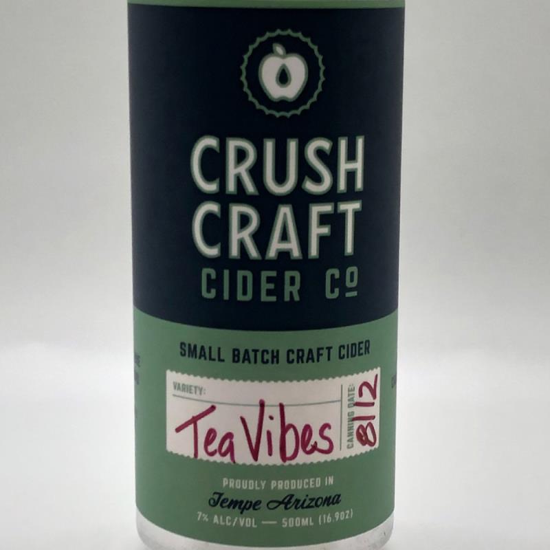 picture of Crush Craft Cider Co. Tea Vibes submitted by PricklyCider