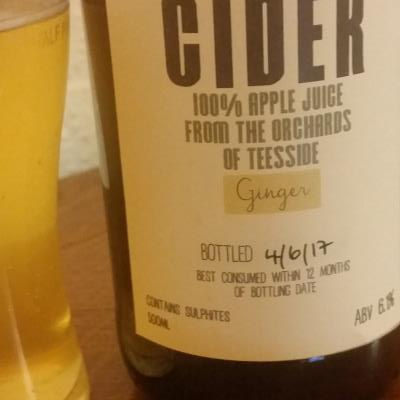 picture of Tees Cider Tees Cider Ginger submitted by danlo