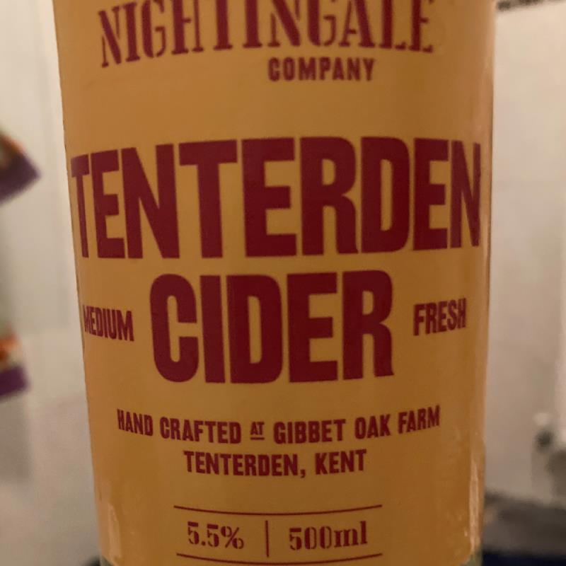 picture of Nightingale Cider Company Tenderten 2022 submitted by Judge