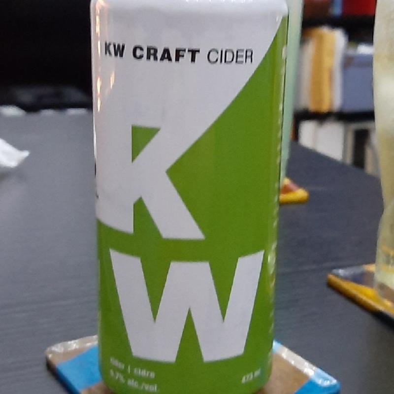 picture of KW Craft Cider Thai Ginger submitted by missaribel