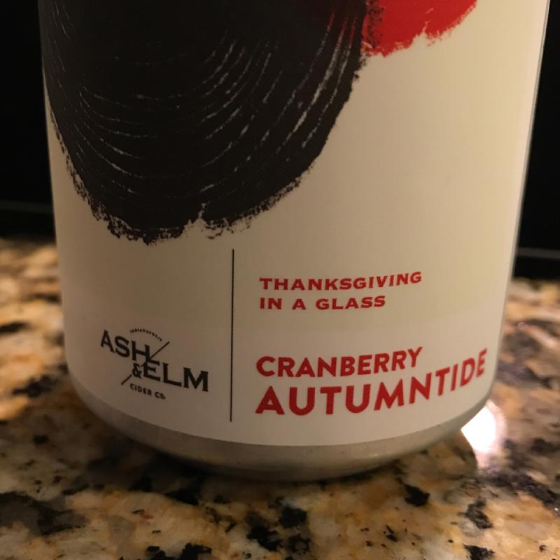 picture of Ash & Elm Cider Co. Thanksgiving in a Glass - Cranberry Autumntide submitted by shuber03