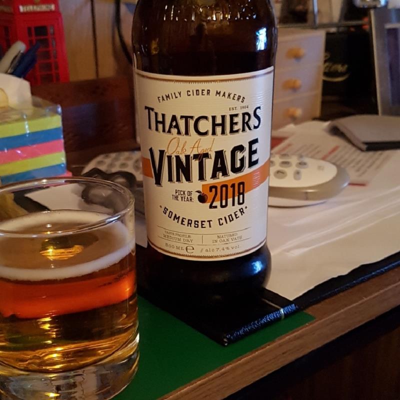 picture of Thatchers Cider Company Thatchers Vintage 2018 Oak Cider submitted by berty30