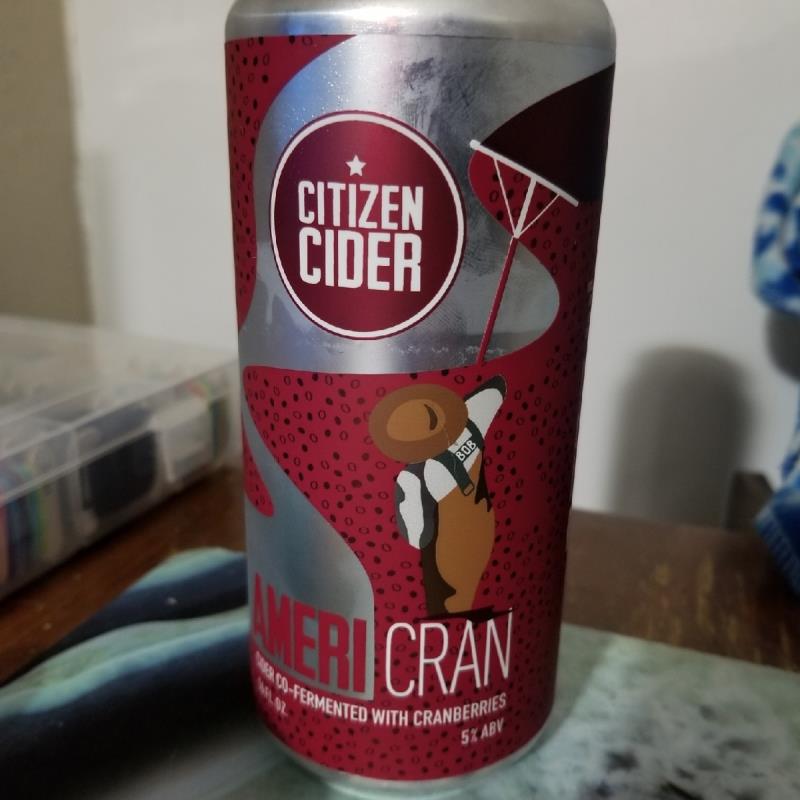 picture of Citizen Cider The Americran (cranberry) submitted by LucyArsenault