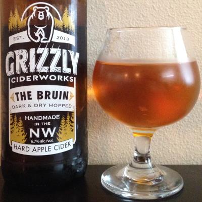 picture of Grizzly Ciderworks The Bruin Dark & Dry Hopped submitted by cidersays