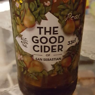 picture of San Sebastian The good cider Pear submitted by Mekkern