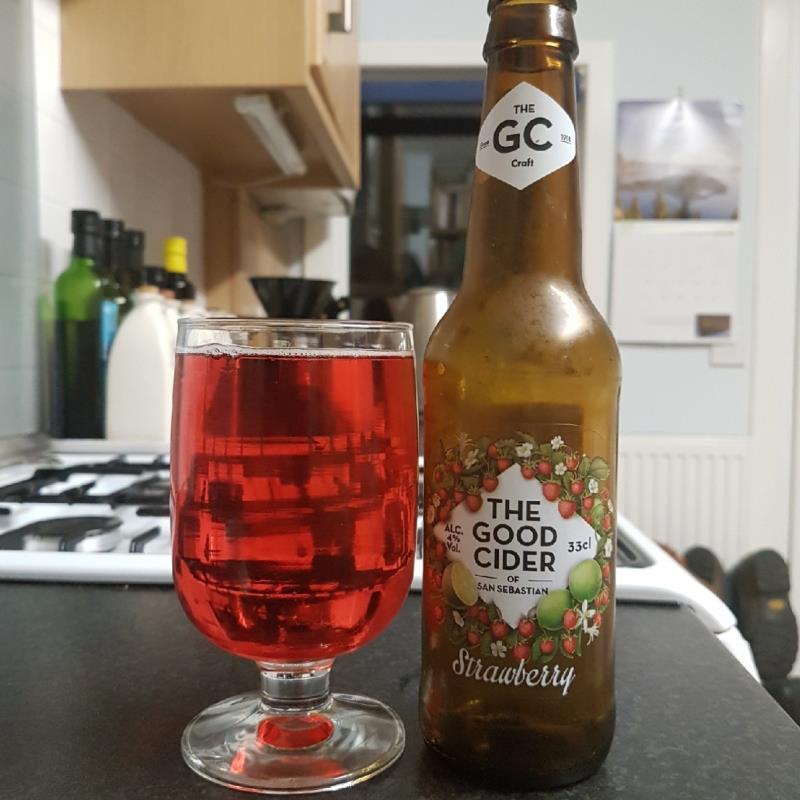 picture of San Sebastian The Good Cider Strawberry submitted by BushWalker