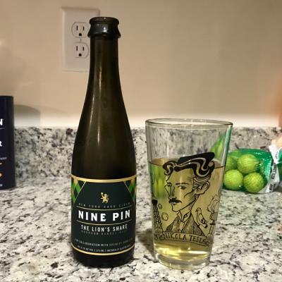 picture of Nine Pin Ciderworks The Lion's Share, Bourbon Barrel Aged submitted by noses