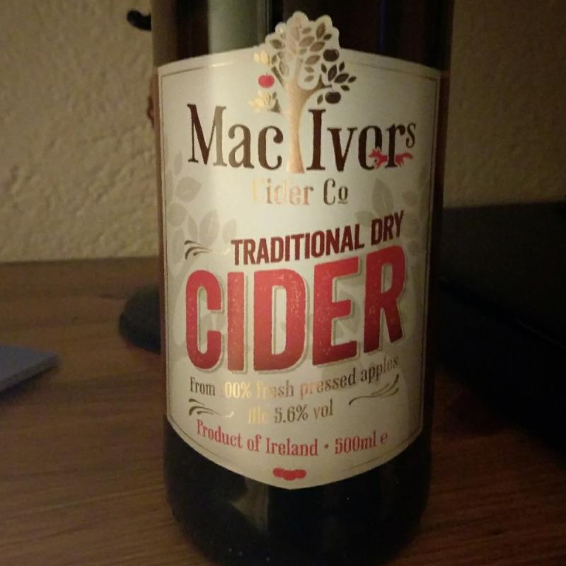 picture of MacIvors Cider Co. Ltd Traditional dry cider submitted by RedTed