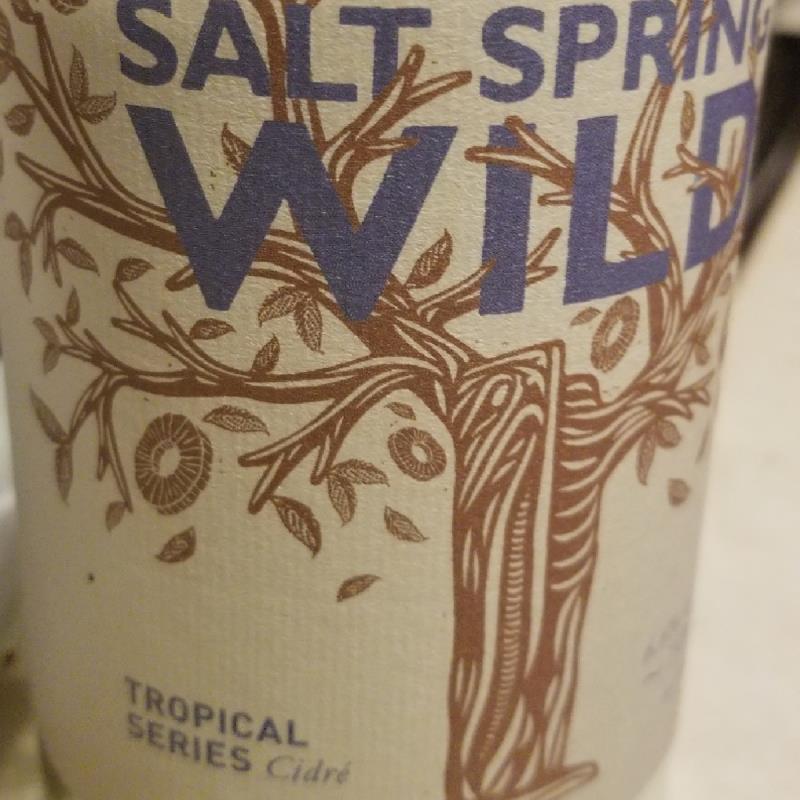 picture of Salt Spring Wild Cider Tropical Series submitted by AlDeBarge