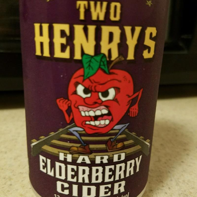 picture of Two Henrys Brewing (Keel & Curley) Two Henry's Hard Elderberry submitted by KellyStroede