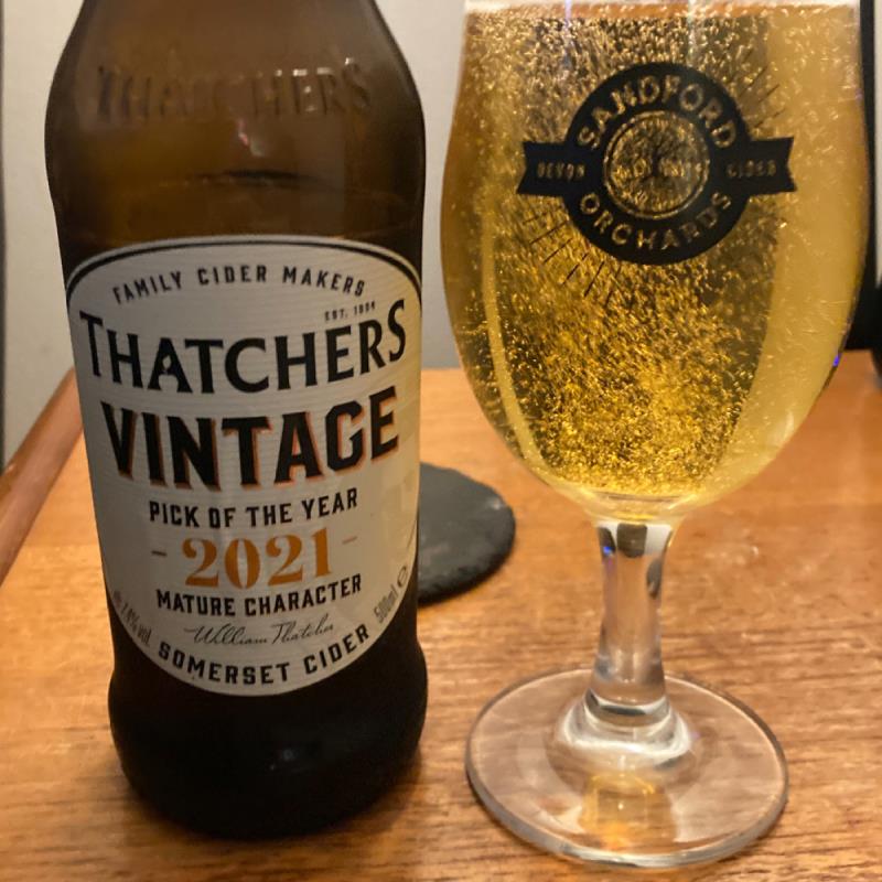 picture of Thatchers Cider Company Vintage 2021 submitted by Judge
