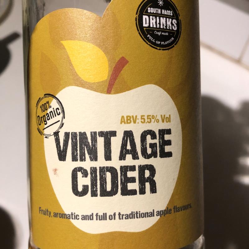 picture of South Hams Cider Vintage cider submitted by OxfordFarmhouse
