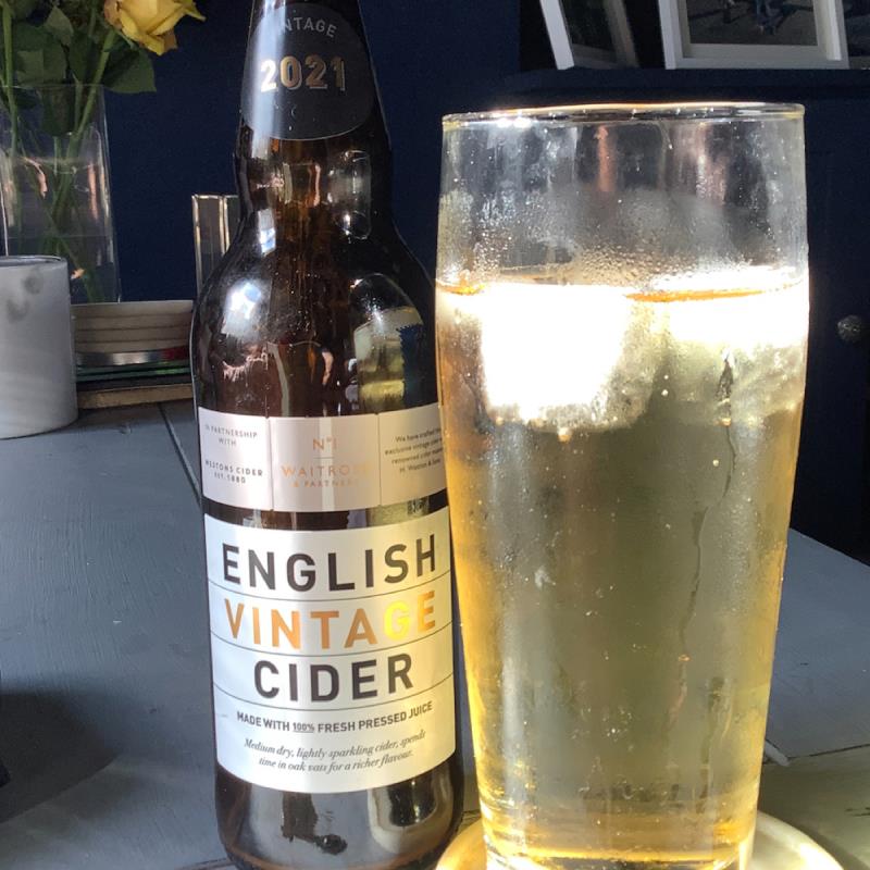picture of Waitrose & Westons English Vintage Cider 2021 submitted by RorySkywalker