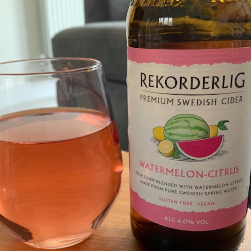 picture of Rekorderlig Swedish Cidery Watermelon-Citrus submitted by Bryony