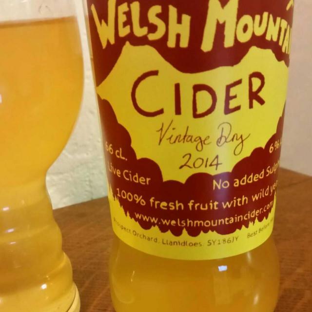 picture of Welsh Mountain Cider Welsh Mountain Vintage Dry 2014 submitted by danlo