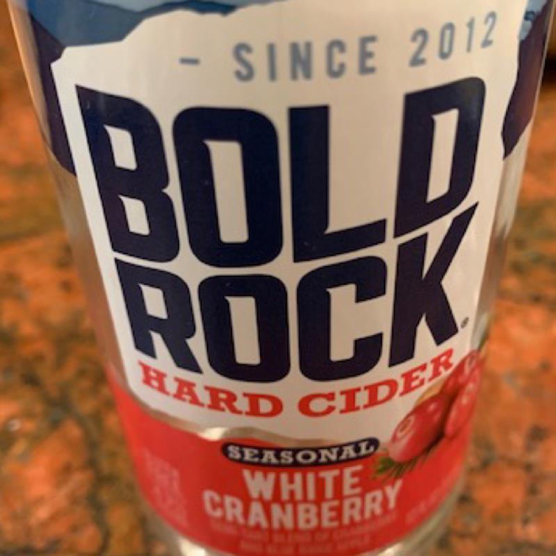picture of Bold Rock Hard Cider white cranberry submitted by Tlachance