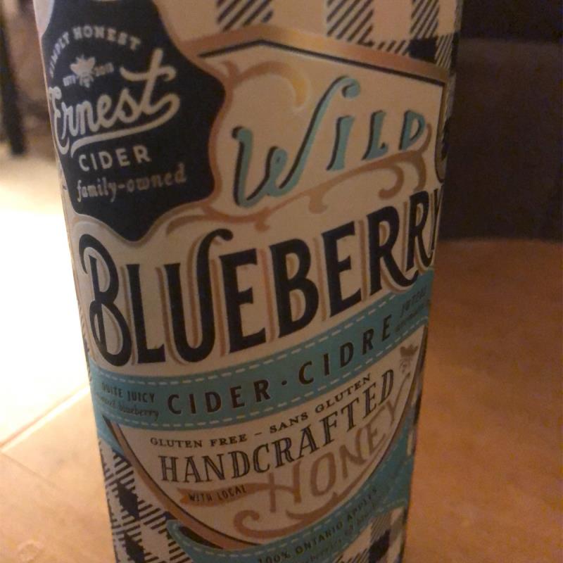 picture of Ernest Cider Co. Ltd. Wild Blueberry submitted by HRGuy