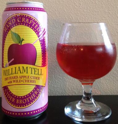 picture of Cider Brothers William Tell Dry Hard Apple Cider with Wild Cherry submitted by cidersays