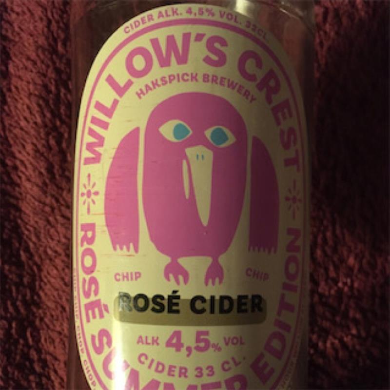 picture of Hakspick Brewery Willow’s Crest Rosé Summer Edition submitted by Meari