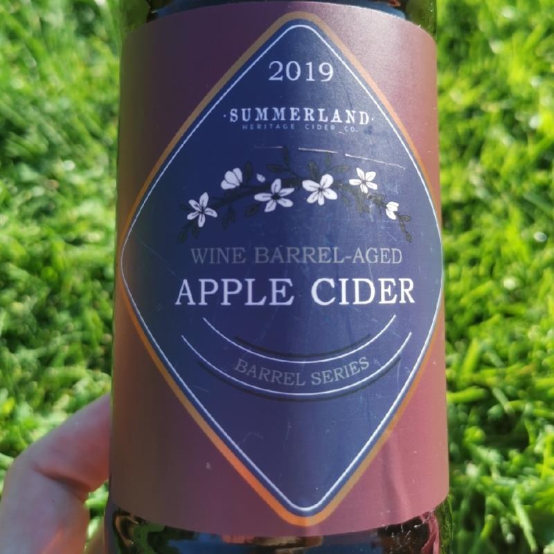picture of Summerland Heritage Cider Co Wine Barrel-Aged submitted by mmack